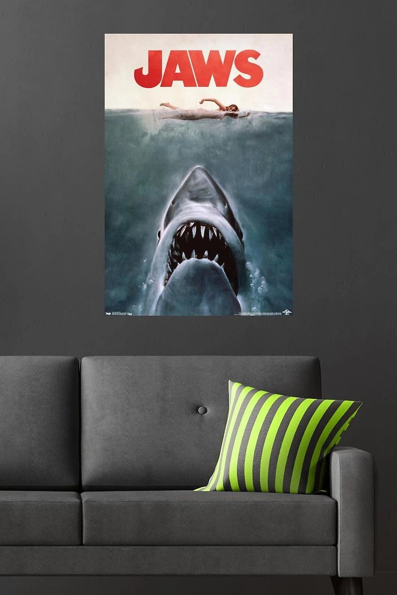 Jaws - One Sheet Wall Poster, 22.375" x 34"