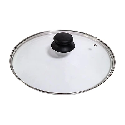 Mainstays 11in Tempered Glass Lid, 28cm glass lid