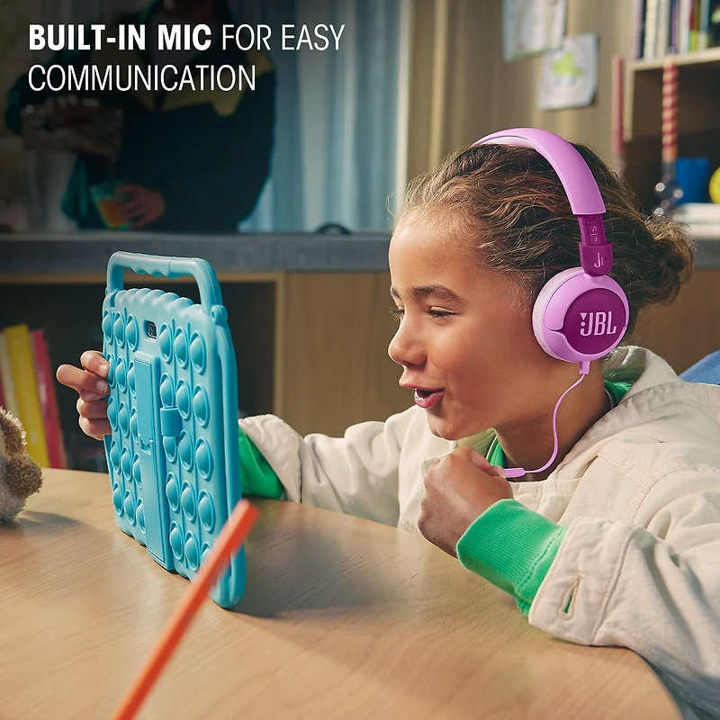 JBL Junior 320 Wired on-ear kids headphones - Purple