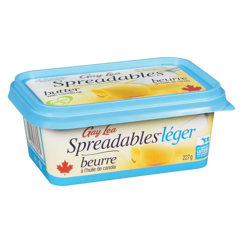 Gay Lea Foods Light Spreadables Butter, 227 g