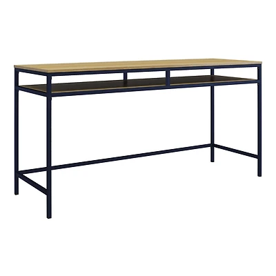 Bureau pour ordinateur Bradford par, marine/chêne