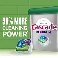 Capsules pour lave-vaisselle Cascade Platinum, détergent pour lave-vaisselle, savon détergent pour vaisselle, parfum Frais 13CT