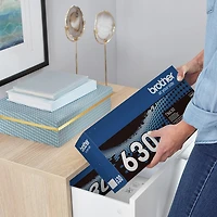 Brother TN630 Black Toner Cartridge, Standard Yield