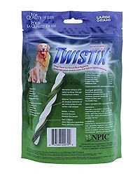 Gâteries pour chiens Twistix arôme vanille menthe grand