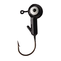 Eagle Claw WBH14-4 Ball Head Jig, 1/4oz, 10pk, Black