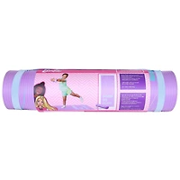Tapis d’exercice 10 mm Barbie de Mattel – 61 cm x 152,4 cm – Violet