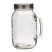 Mason Craft & More 4Pc 32oz/.94L Mason Jars with Handle