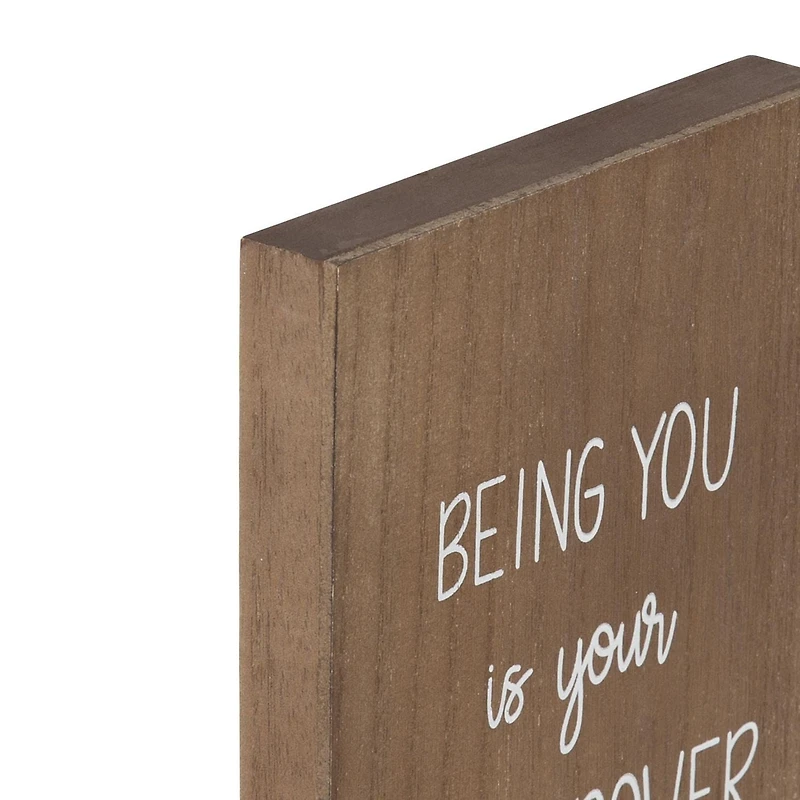 Dessus de boîte artistique "Being You Is Your Superpower"