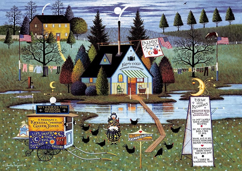 Buffalo Games - Charles Wysocki - Know It All - 300 Piece Jigsaw Puzzle