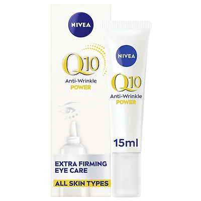 NIVEA Q10 Power Anti-Rides Crème Pour Les Yeux Raffermissante, Tous types de peaux