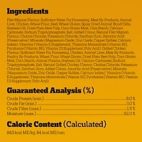 Pedigree Nourriture Humide pour Chiens Adultes Coupes de Choix au Jus Saveur de Filet Mignon et de Poulet Grillé Assortiment de Sachets 800g
