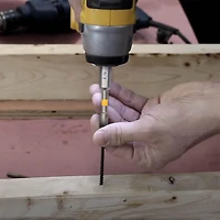 WorkPro 5-Pièce Jeu d’embouts carrés Acier S2