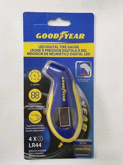 LED DIGITAL TIRE GAUGE, Digital Sport Tire Gauge (5-150 psi)