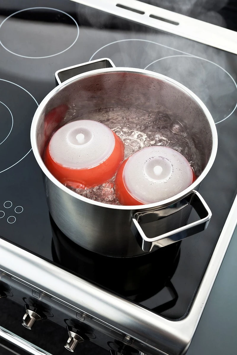 Lekue Red Cylinder Boiled Egg Ovo Mold