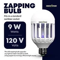 GREENSTRIKE® LED Zapping Lightbulb