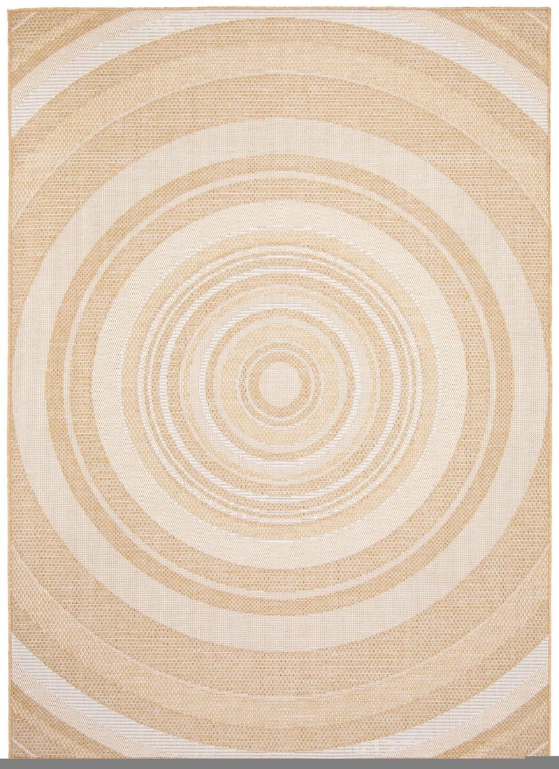 ECARPET Outdoor Area Rug for Patio, Deck, Backyard, Camping, Water Proof Carpet, Veranda Modern Collection