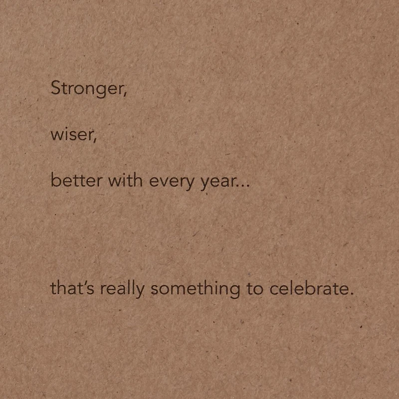 Carte de fête Signature Hallmark pour homme