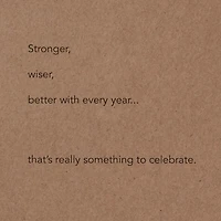 Carte de fête Signature Hallmark pour homme