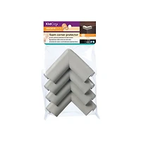 Protége coins en mousse (gris) x4