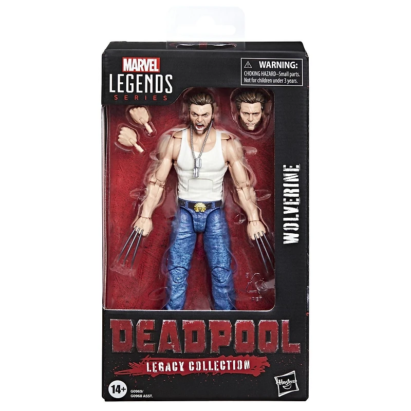 Marvel Legends Series, figurine Wolverine (15 cm), Deadpool 2, pièce de collection pour adulte