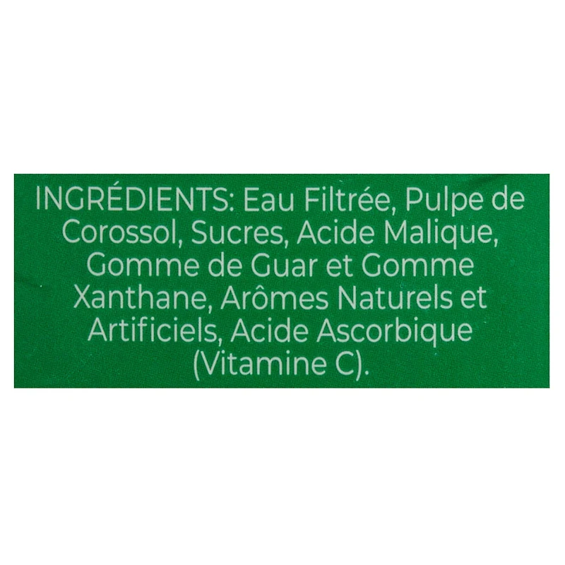 Boisson au jus exotique Rubicon à la corossol Boisson au jus exotique Rubicon à la corossol