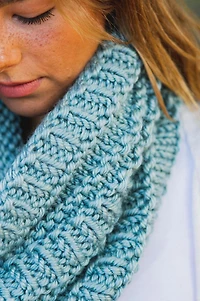 Lion Brand Hometown Yarn - Blue Sky