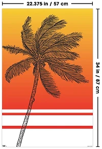 Dessin au trait - Palmier