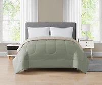 Mainstays Couette Vert Reversible 1 Place