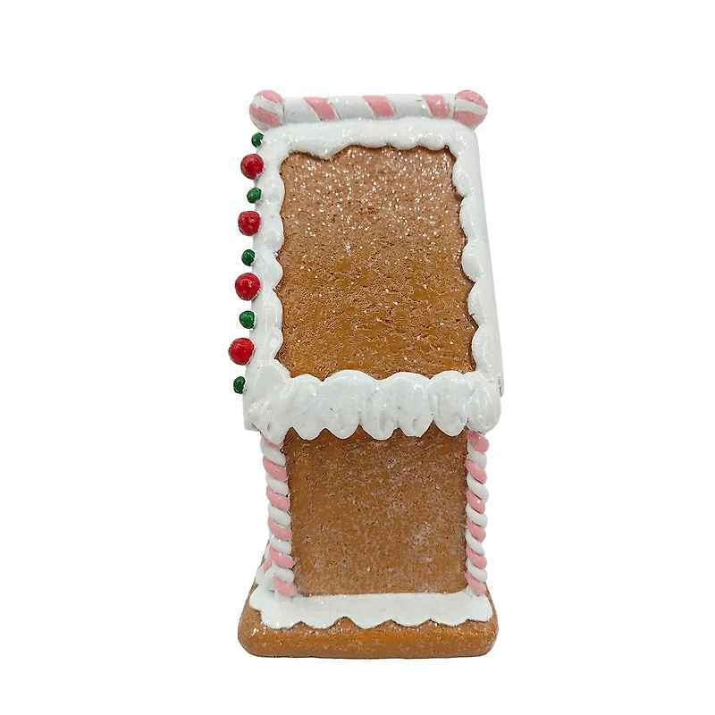 Holiday Time LED Resin Candy House