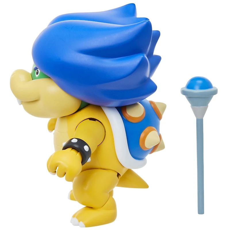 Figurine Nintendo de 4 pouce - Ludwig Von Koopa avec Baguette magique