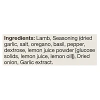 NEW ZEALAND SPRING LAMB - LAMB BURGERS