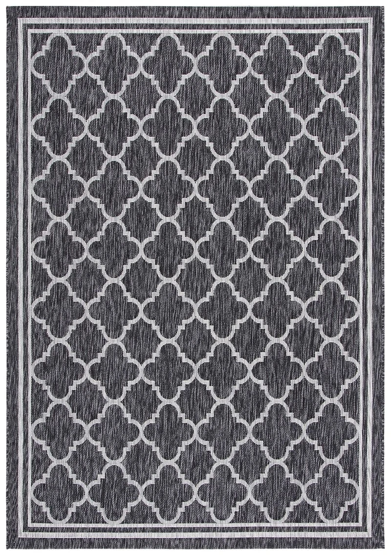 SAFAVIEH Courtyard Claudia Geometric Indoor/Outdoor Area Rug