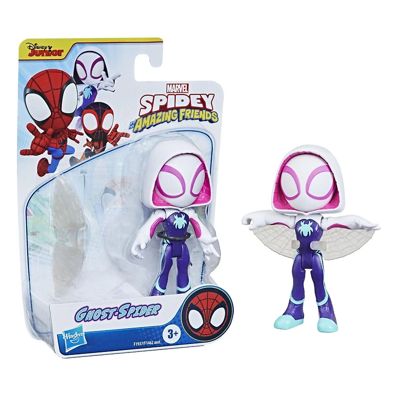 Marvel Spidey and His Amazing Friends, figurine de héros Ghost-Spider