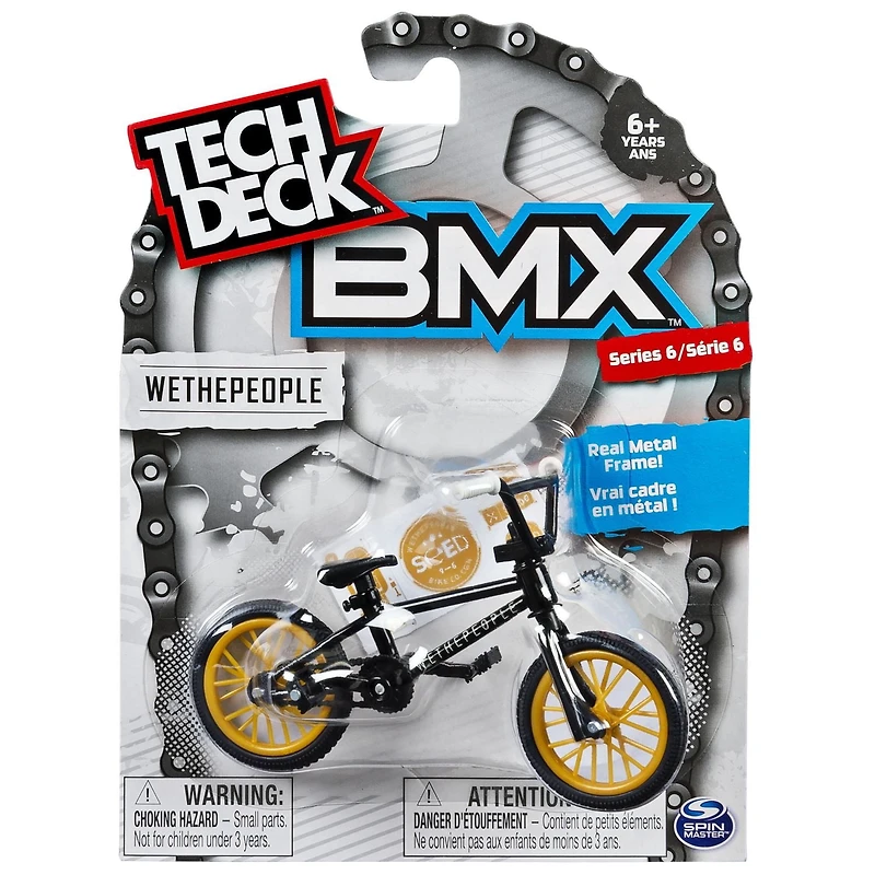 Tech Deck - Bmx Finger Bike – Wethepeople – Black/Gold – Series 6