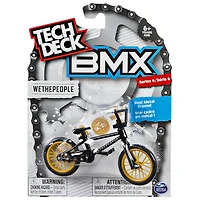 Tech Deck - Bmx Finger Bike – Wethepeople – Black/Gold – Series 6
