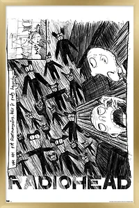 Radiohead - Scribble Wall Poster