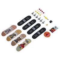 Tech Deck - Mini-planche à roulettes 96 mm - Ultra DLX coffret de 4 - Toy Machine