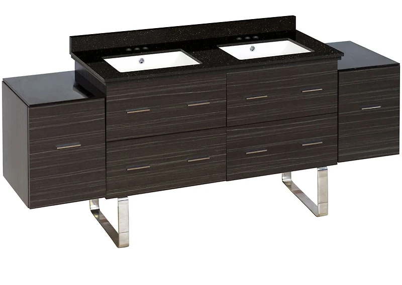 American Imaginations 75.5-in. W Vanity Set AI-19042