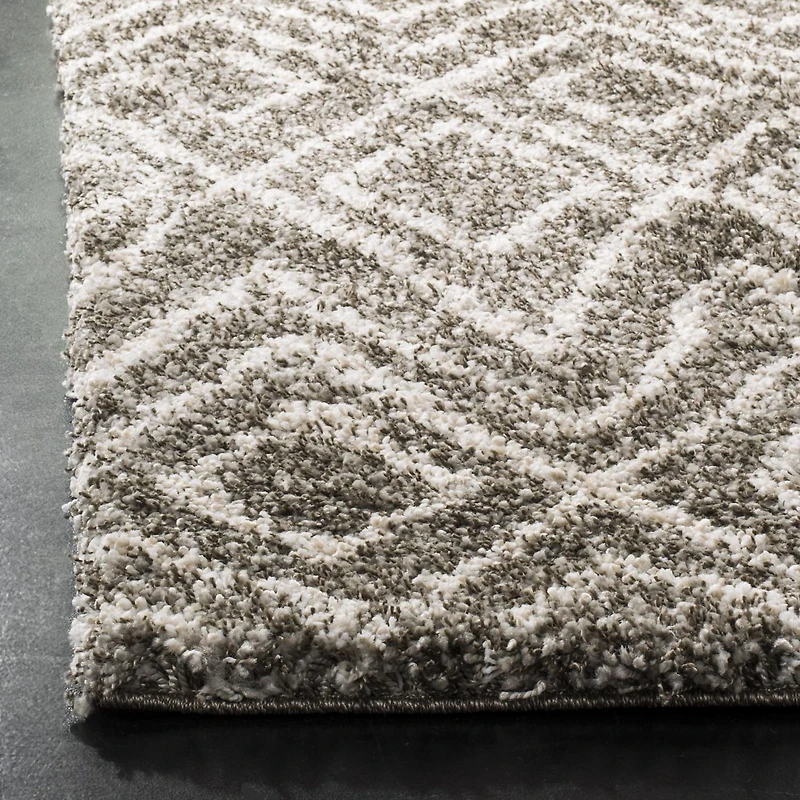 SAFAVIEH Hudson Augustine Geometric Shag Area Rug