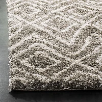 SAFAVIEH Hudson Augustine Geometric Shag Area Rug