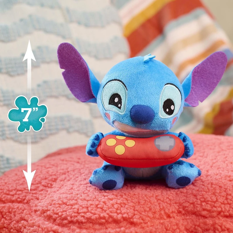 Disney Stitch That’s So Stich Small Gamer Stitch Plush, 7 Inch Plush, Stuffed Animal, Alien
