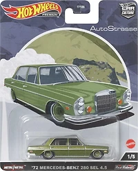 Hot Wheels Car Culture Mercedes 280 SEL Véhicule Circuit Legends
