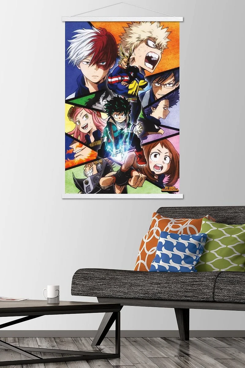 My Hero Academia - Faces Wall Poster