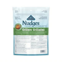 Blue Buffalo Nudges Grillers Natural Dog Treats Made with Real Chicken, 10-oz., BLUE Nudges Grillers Dog Chicken