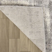 Tapis d'intérieur abstrait Branch Jules, gris beige, moderne - Salon, chambre, salle à manger et cuisine