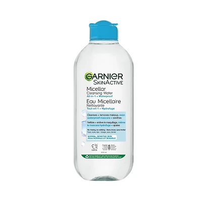 Garnier Micellar Water Makeup Remover For Waterproof Makeup, 400ml