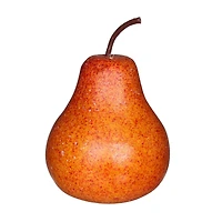 3.5inch Height  Harvest  Mini Foam Pear-Orange