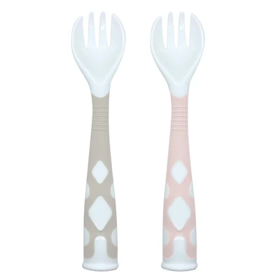 KU Silibend Fourchettes flexible Rose/Sable