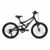 Hyper Bicycles 20" Shocker Mountain Bike. Kids Age Group 8-13, Black, Child, 20IN HYPER SHOCKER BOYS