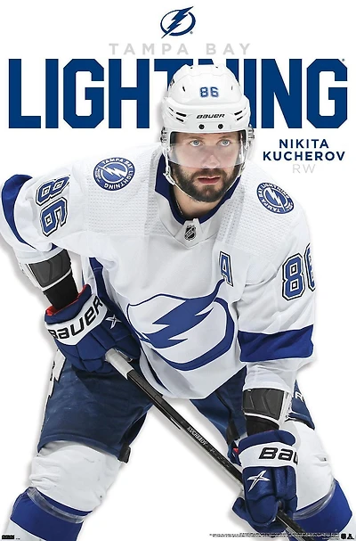 NHL Tampa Bay Lightning - Nikita Kucherov Feature Series 23 Wall Poster, 22.375" x 34"